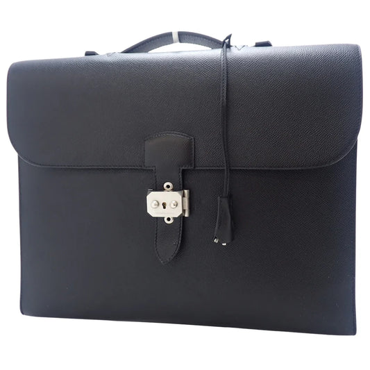 サック・ア・デペッシュ ライト 1-37 エプソン ブラック マットシルバー金具 C刻印