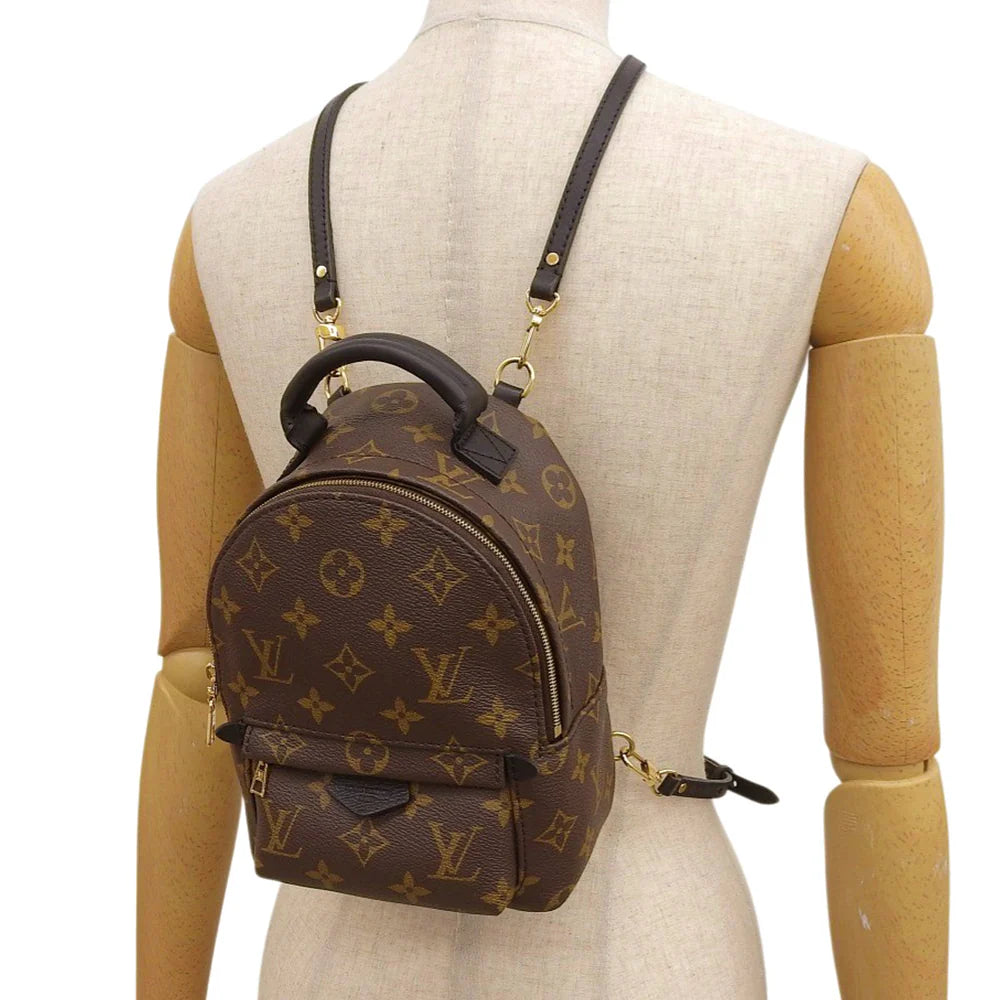 モノグラム パームスプリングス バックパック MINI モノグラムキャンバス ブラウン M44873