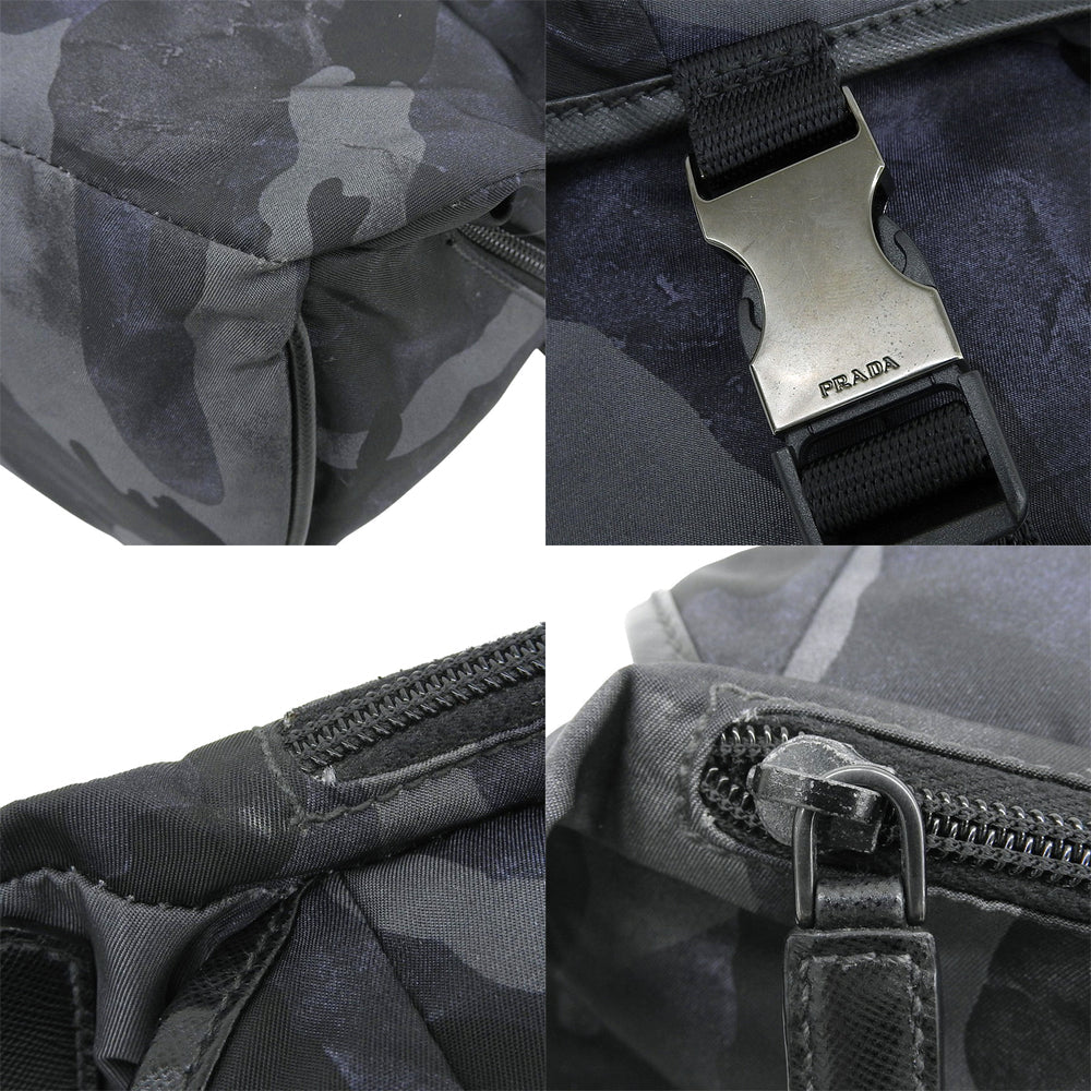 カモフラージュ メッセンジャーバッグ ナイロン ネイビー カーキ ブラック黒 2VH991