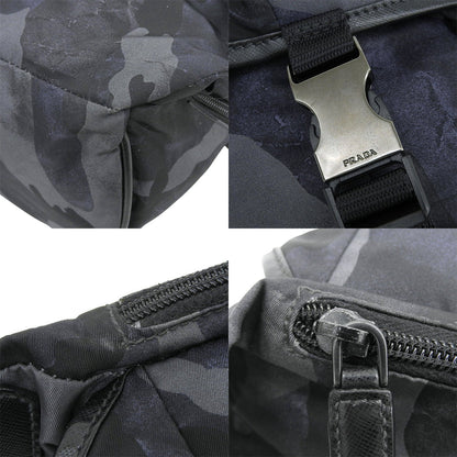 カモフラージュ メッセンジャーバッグ ナイロン ネイビー カーキ ブラック黒 2VH991