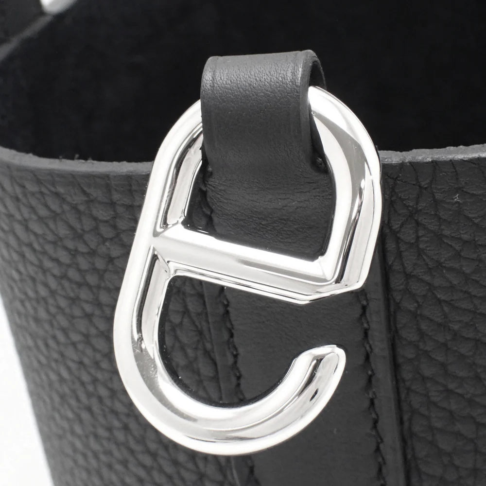 【未使用】インザループ18 トリヨンクレマンス パラジウム金具 ブラック シルバー金具 W刻印