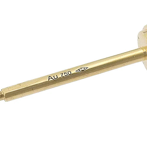 ダムール イヤリング ダイヤモンド イエローゴールド K18YG アクセサリー ジュエリー