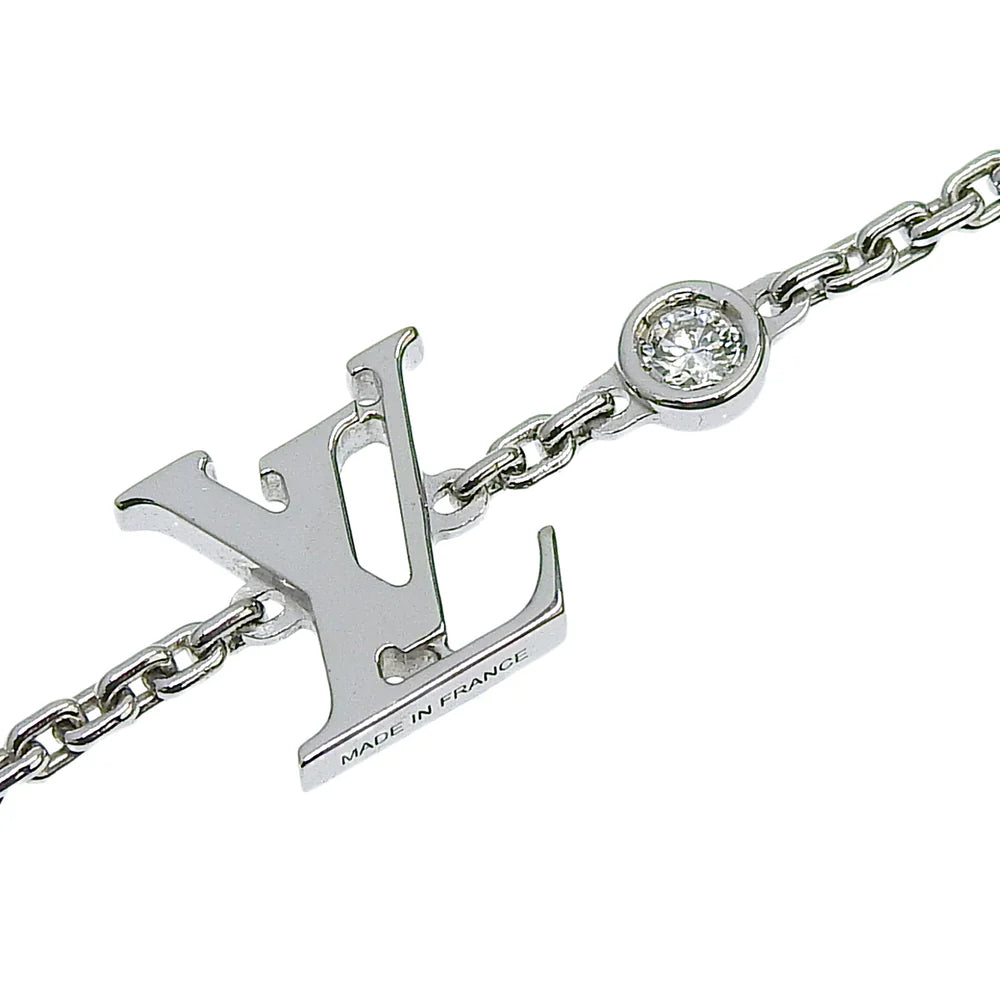 ブレスレット イディール ブロッサム LV ダイヤモンド K18 ホワイトゴールド WG 1PD
