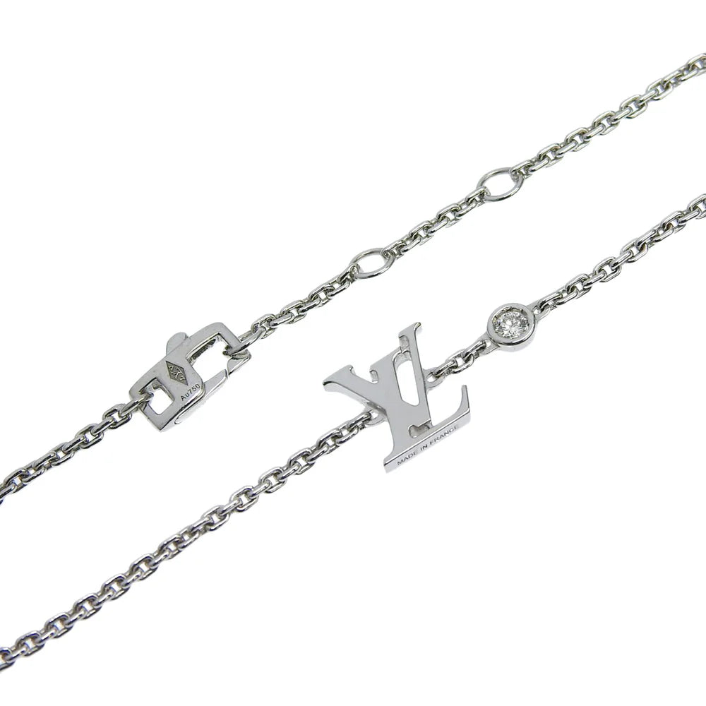 ブレスレット イディール ブロッサム LV ダイヤモンド K18 ホワイトゴールド WG 1PD