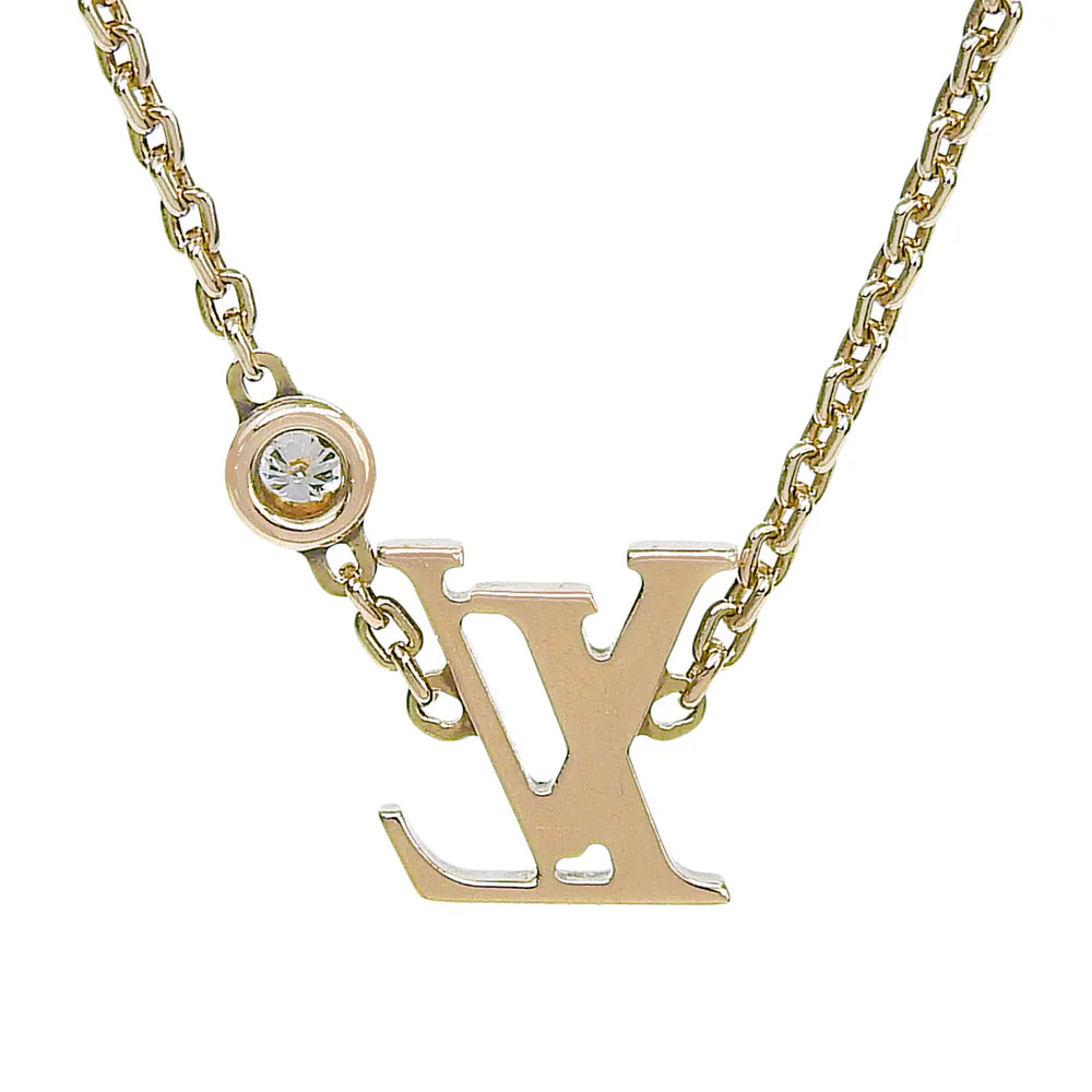 ペンダント イディール ブロッサム LV ダイヤモンド K18 ピンクゴールド PG 1PD
