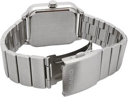 [カシオ] CASIO スタンダード ムーンフェイズ Moon phase アナログ メンズ 腕時計 MTP-M305D-7AV メタルバンド シルバー 海外モデル [並行輸入品]