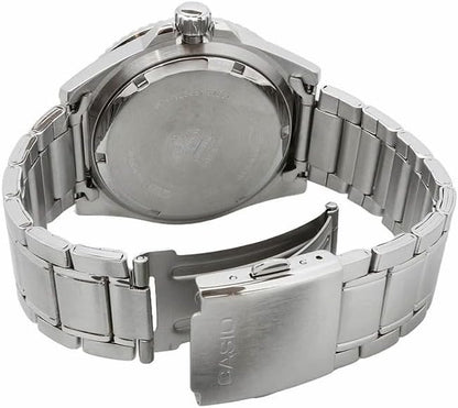 [カシオ] CASIO スタンダード アナログ スポーツ 20気圧防水 腕時計 MDV-107D-3A2V メンズ グリーンダイアル メタルバンド 海外モデル [並行輸入品]