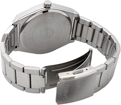 [カシオ] CASIO スタンダード ムーンフェイズ Moon phase アナログ メンズ 腕時計 MTP-M300D-2AV メタルバンド ネイビー 海外モデル [並行輸入品]