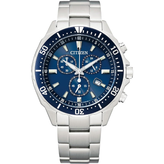 CITIZEN 腕時計 Citizen Collection シチズン コレクション Eco-Drive エコ・ドライブ クロノグラフ ダイバーデザイン VO10-6772F メンズ