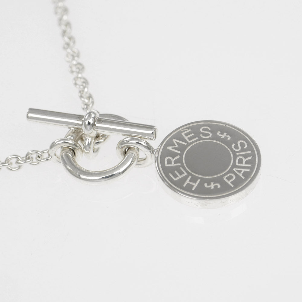 エルメス ネックレス アミュレット セリエ ペンダント シルバー Ag925 40cm アクセサリー