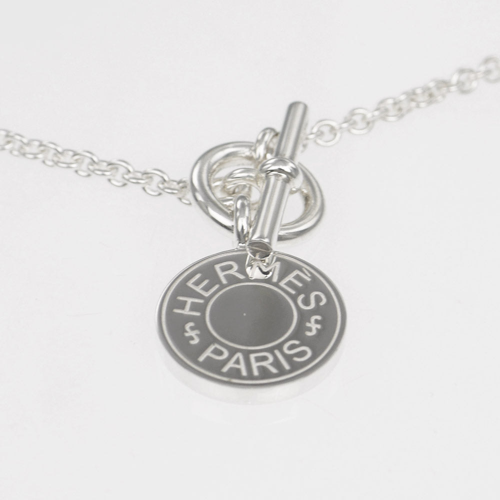 エルメス ネックレス アミュレット セリエ ペンダント シルバー Ag925 40cm アクセサリー