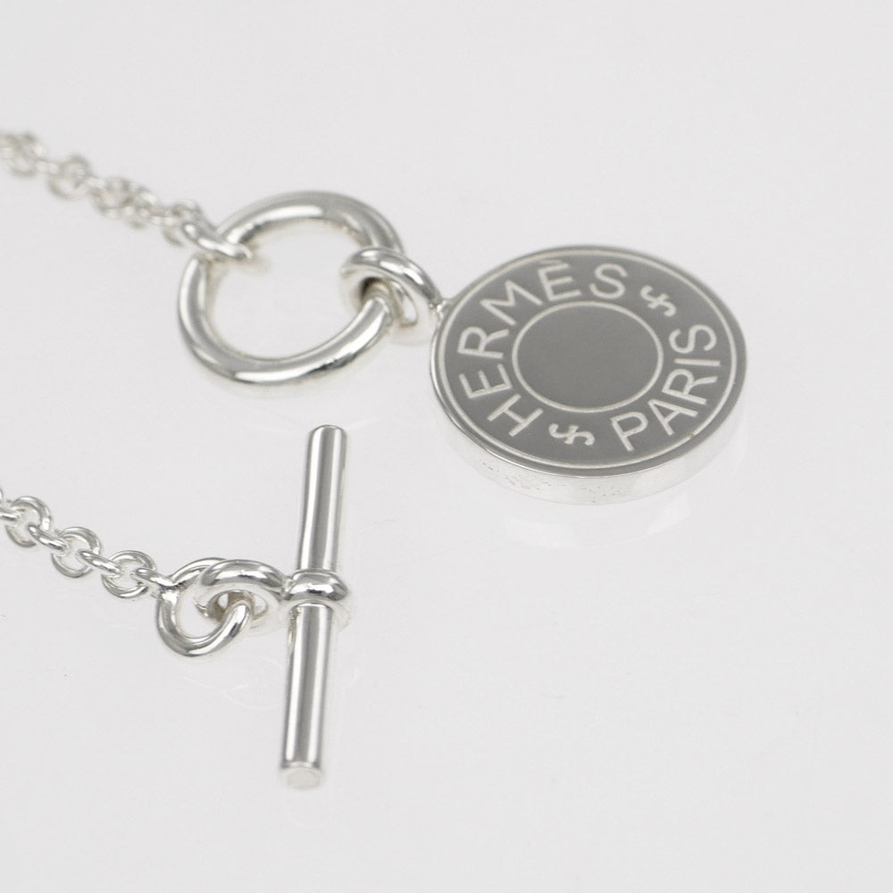 エルメス ネックレス アミュレット セリエ ペンダント シルバー Ag925 40cm アクセサリー