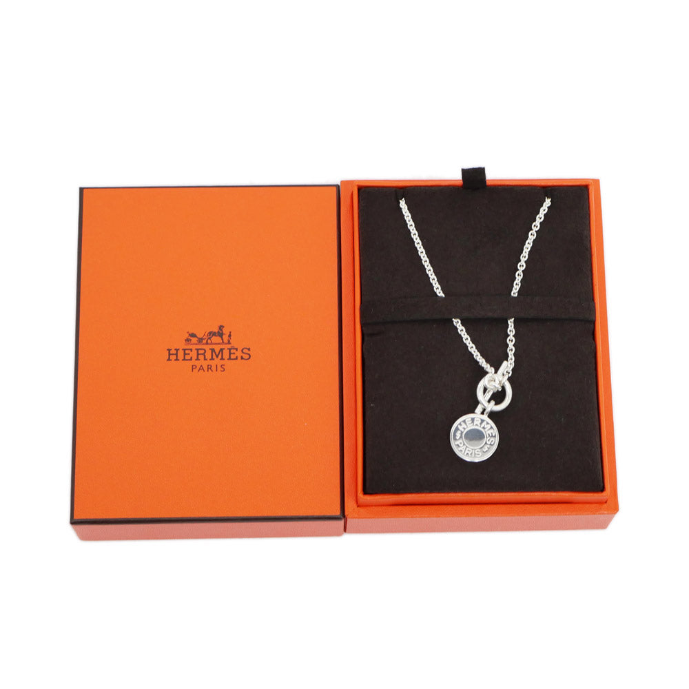 エルメス ネックレス アミュレット セリエ ペンダント シルバー Ag925 40cm アクセサリー