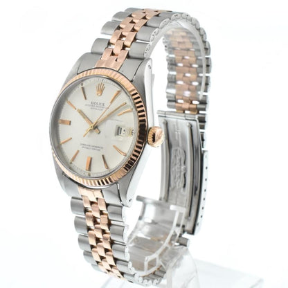 中古ロレックス ROLEX Ref.1601 ヴィンテージ オイスターパーペチュアル デイトジャスト SS/PG Cal.1570 自動巻き メンズ 良品 Z#135498
