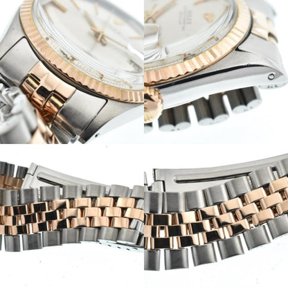 中古ロレックス ROLEX Ref.1601 ヴィンテージ オイスターパーペチュアル デイトジャスト SS/PG Cal.1570 自動巻き メンズ 良品 Z#135498