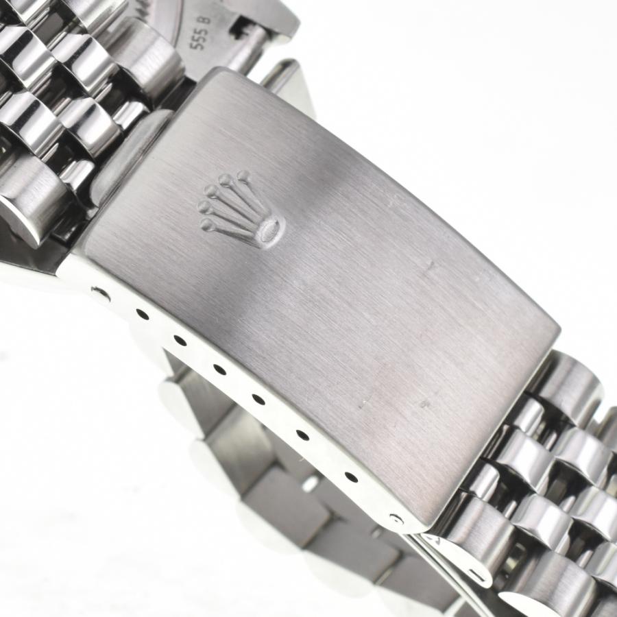 中古ロレックス ROLEX 16264 ヴィンテージ デイトジャスト サンダーバード WG ベゼル ホリコン 文字盤 Cal.3135 自動巻き メンズ 美品 J#142517