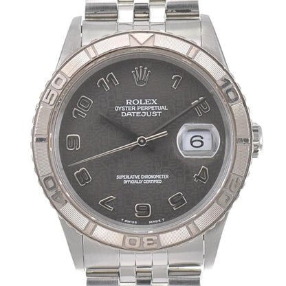 中古ロレックス ROLEX 16264 ヴィンテージ デイトジャスト サンダーバード WG ベゼル ホリコン 文字盤 Cal.3135 自動巻き メンズ 美品 J#142517