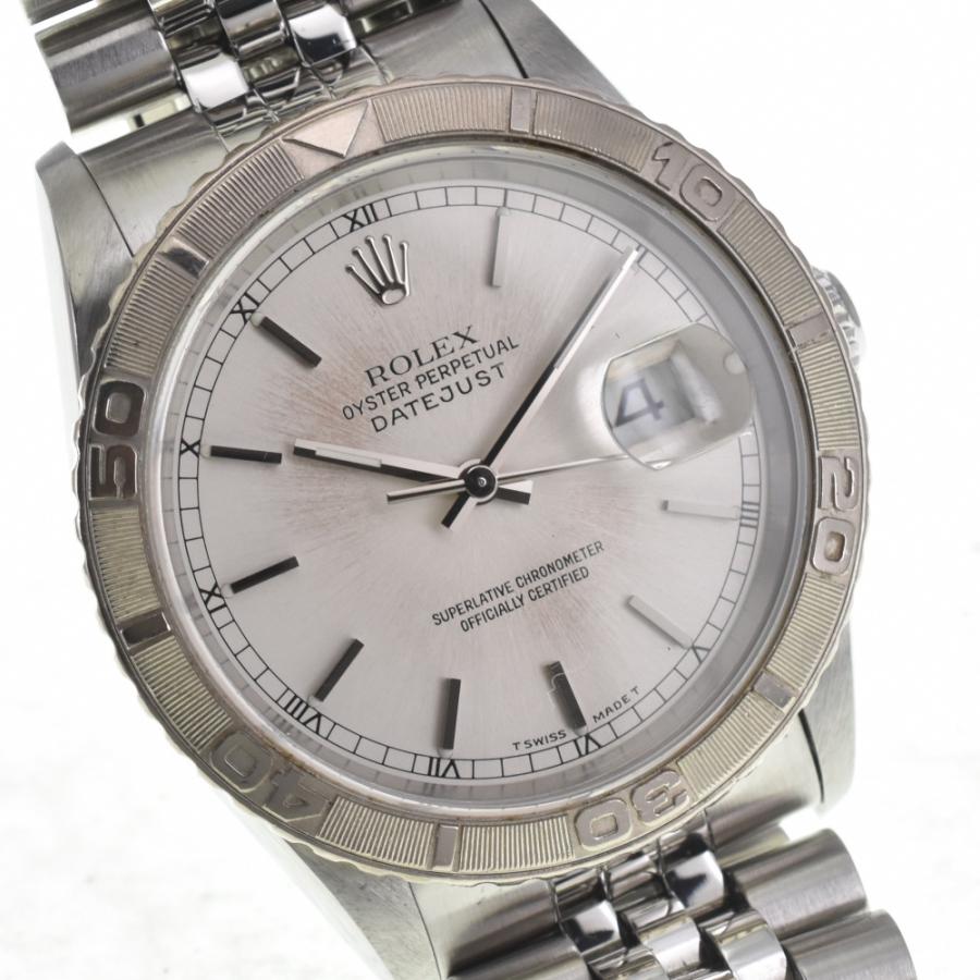 中古ロレックス ROLEX 16264 ヴィンテージ デイトジャスト サンダーバード WG ベゼル Cal.3135 自動巻き メンズ J#142548