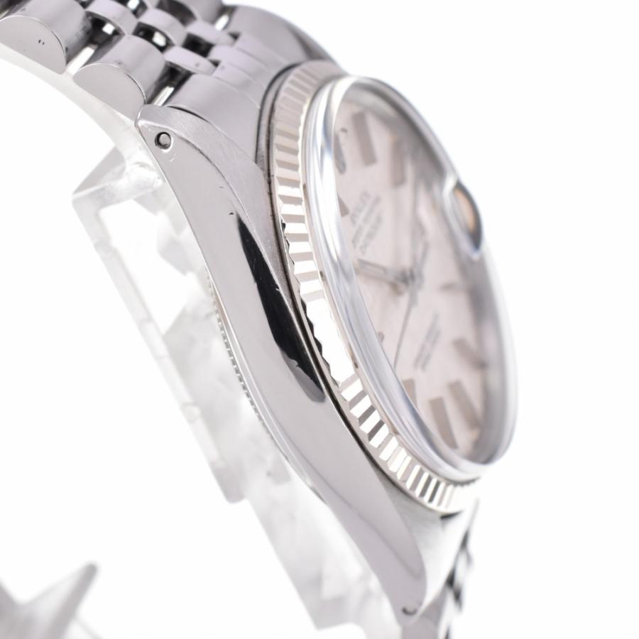 中古ロレックス ROLEX 16014 オイスターパーペチュアル デイトジャスト WGベゼル Cal.3035 自動巻き メンズ 良品 M#142900