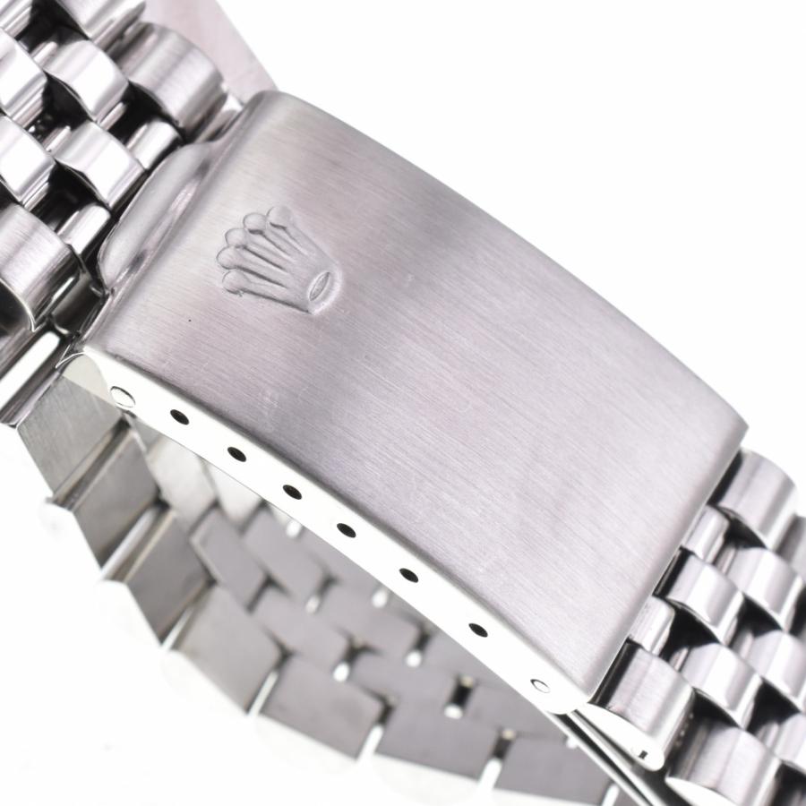 中古ロレックス ROLEX 16014 オイスターパーペチュアル デイトジャスト WGベゼル Cal.3035 自動巻き メンズ 良品 M#142900