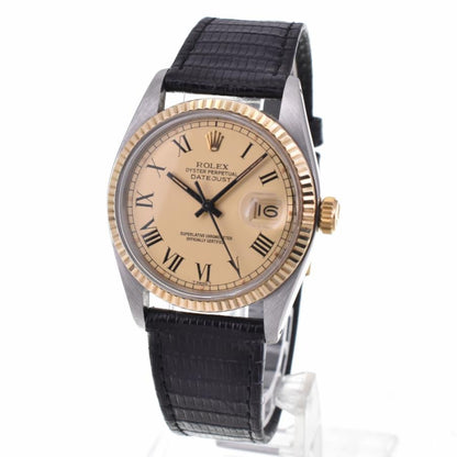 中古ロレックス ROLEX 16013 ヴィンテージ 1978年頃 デイトジャスト バックリーダイヤル Cal.3035 自動巻き メンズ 美品 保証書付き Z#143287