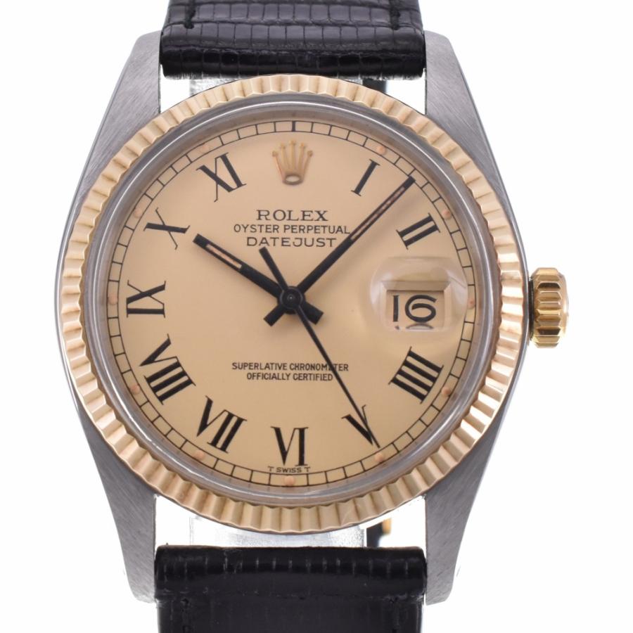 中古ロレックス ROLEX 16013 ヴィンテージ 1978年頃 デイトジャスト バックリーダイヤル Cal.3035 自動巻き メンズ 美品 保証書付き Z#143287