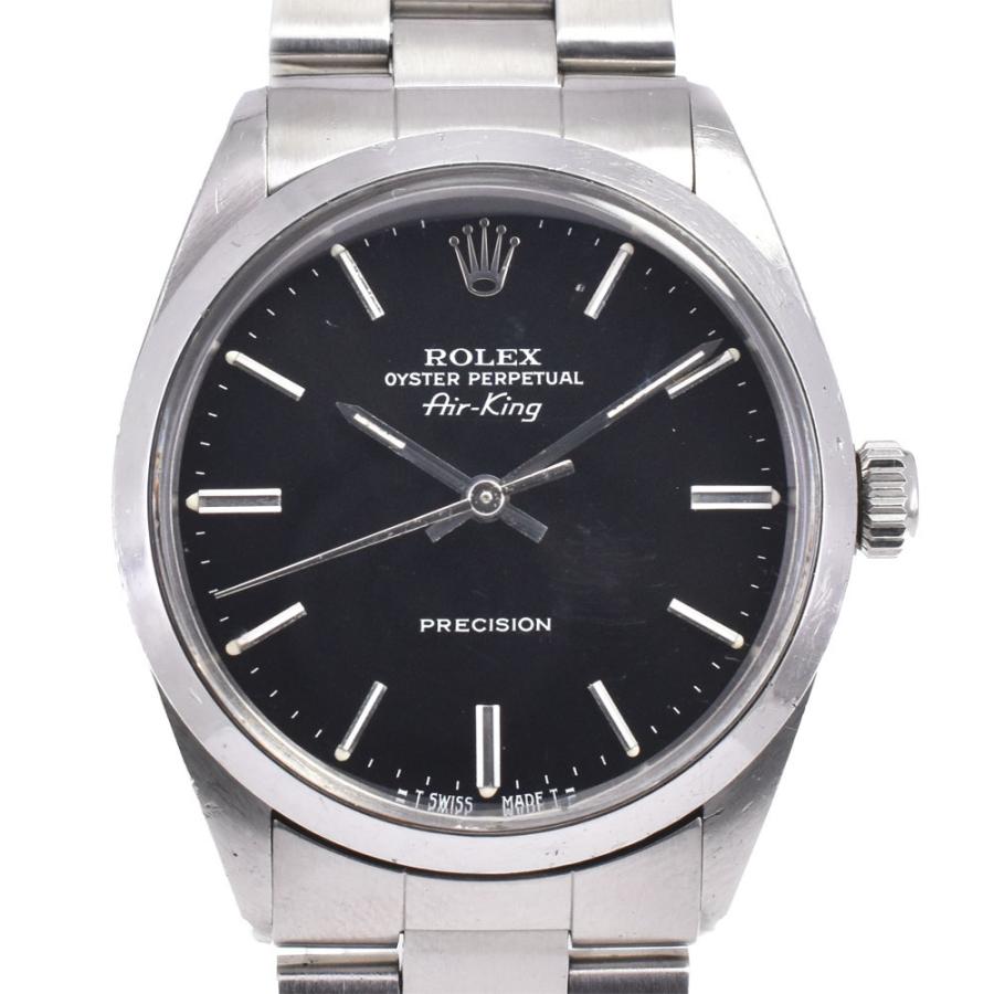 中古ロレックス ROLEX 5500 ヴィンテージ エアキング オイスターパーペチュアル Cal.1520 自動巻き メンズ 良品 G#144357