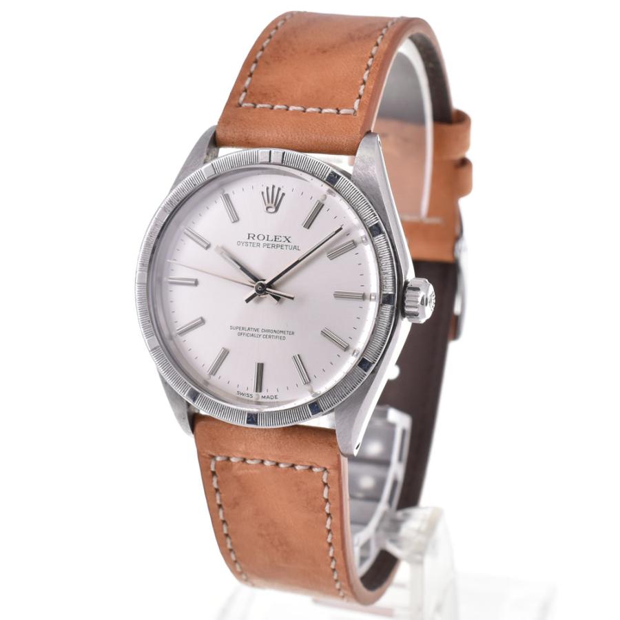 中古ロレックス ROLEX 1007 ヴィンテージ オイスターパーペチュアル Cal.1570 自動巻き メンズ 美品 G#144521