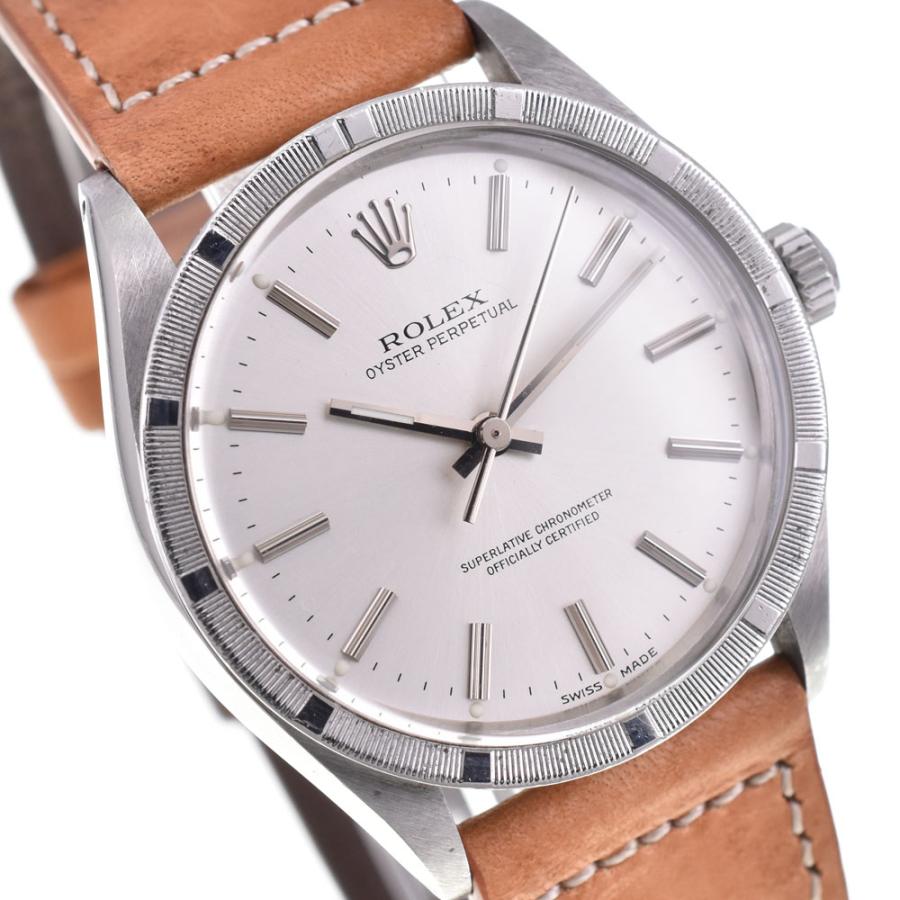 中古ロレックス ROLEX 1007 ヴィンテージ オイスターパーペチュアル Cal.1570 自動巻き メンズ 美品 G#144521