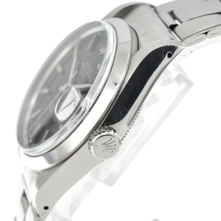 中古ロレックス ROLEX 1500 ヴィンテージ オイスターパーペチュアル デイト Cal.1570 ハック付 自動巻き メンズ 美品 G#144690