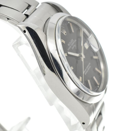 中古ロレックス ROLEX 1500 ヴィンテージ オイスターパーペチュアル デイト Cal.1570 ハック付 自動巻き メンズ 美品 G#144690