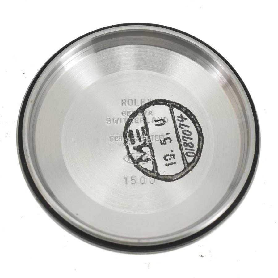 中古ロレックス ROLEX 1500 ヴィンテージ オイスターパーペチュアル デイト Cal.1570 ハック付 自動巻き メンズ 美品 G#144690