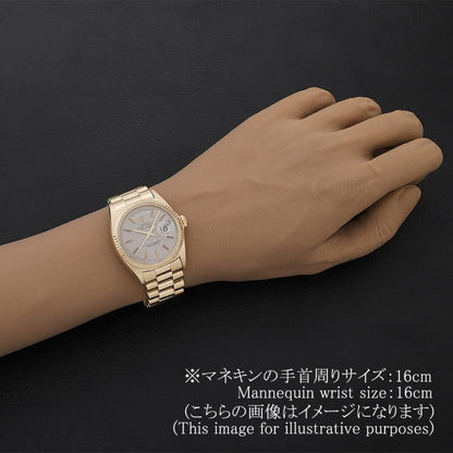 中古（目立った傷や汚れなし）ロレックス デイデイト 1803/8 シルバー 19番 アンティーク メンズ 腕時計 0281ROAA0001