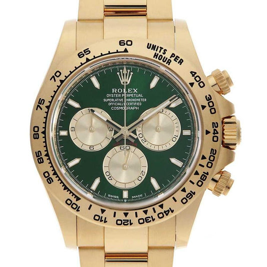 中古（未使用）ロレックス コスモグラフ デイトナ 126508 グリーン ランダム番 未使用 メンズ 腕時計 1EIBROAS0001