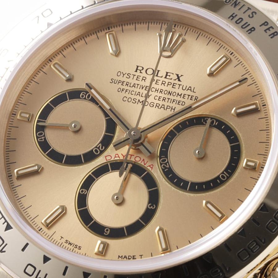 中古（目立った傷や汚れなし）ロレックス コスモグラフ デイトナ 16518 シャンパン 逆6文字盤 N番 中古 メンズ 腕時計 0PXCROAU0060