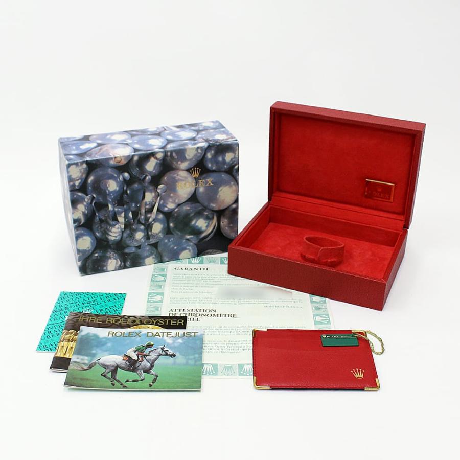 中古（目立った傷や汚れなし）ロレックス デイトジャスト 10Pダイヤ 69178G シャンパン S番 中古 レディース 腕時計 16F4ROAU3242
