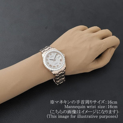 中古（目立った傷や汚れなし）ロレックス デイトジャスト パールマスター パヴェダイヤ 86285 ダイヤモンド ローマ ランダム番 中古 メンズ 腕時計 0AR7ROAU0001