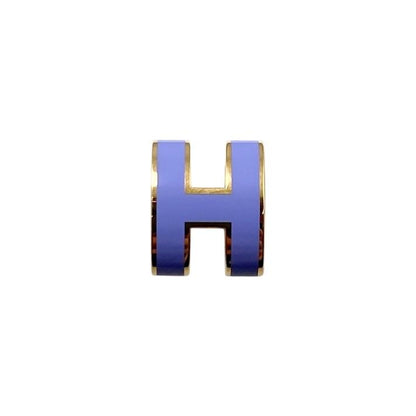 エルメス ピアス ポップアッシュ ミニ H608002F11 Hロゴ リラ パープル ゴールド BOUCLES D'OREILLES MINI POP H HERMES