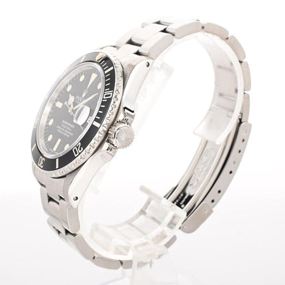 中古（やや傷や汚れあり）ロレックス サブマリーナー 腕時計 16800 7番 ブラック メンズ ヴィンテージ