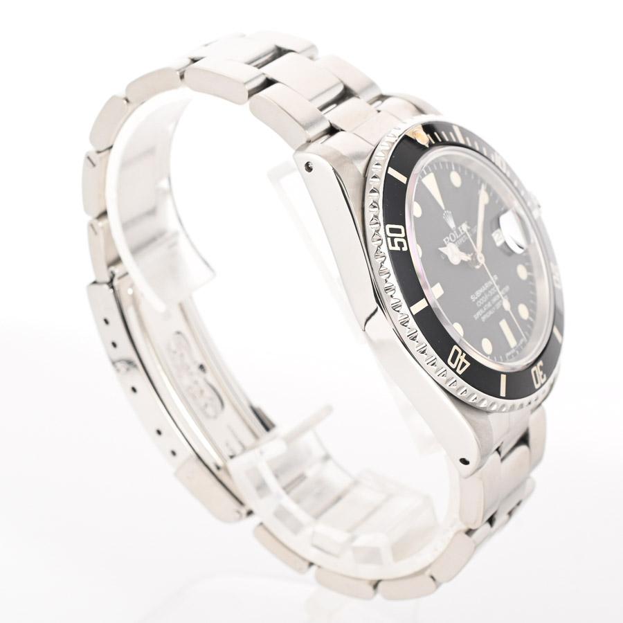 中古（やや傷や汚れあり）ロレックス サブマリーナー 腕時計 16800 7番 ブラック メンズ ヴィンテージ