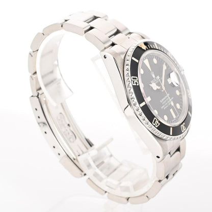 中古（やや傷や汚れあり）ロレックス サブマリーナー 腕時計 16800 7番 ブラック メンズ ヴィンテージ