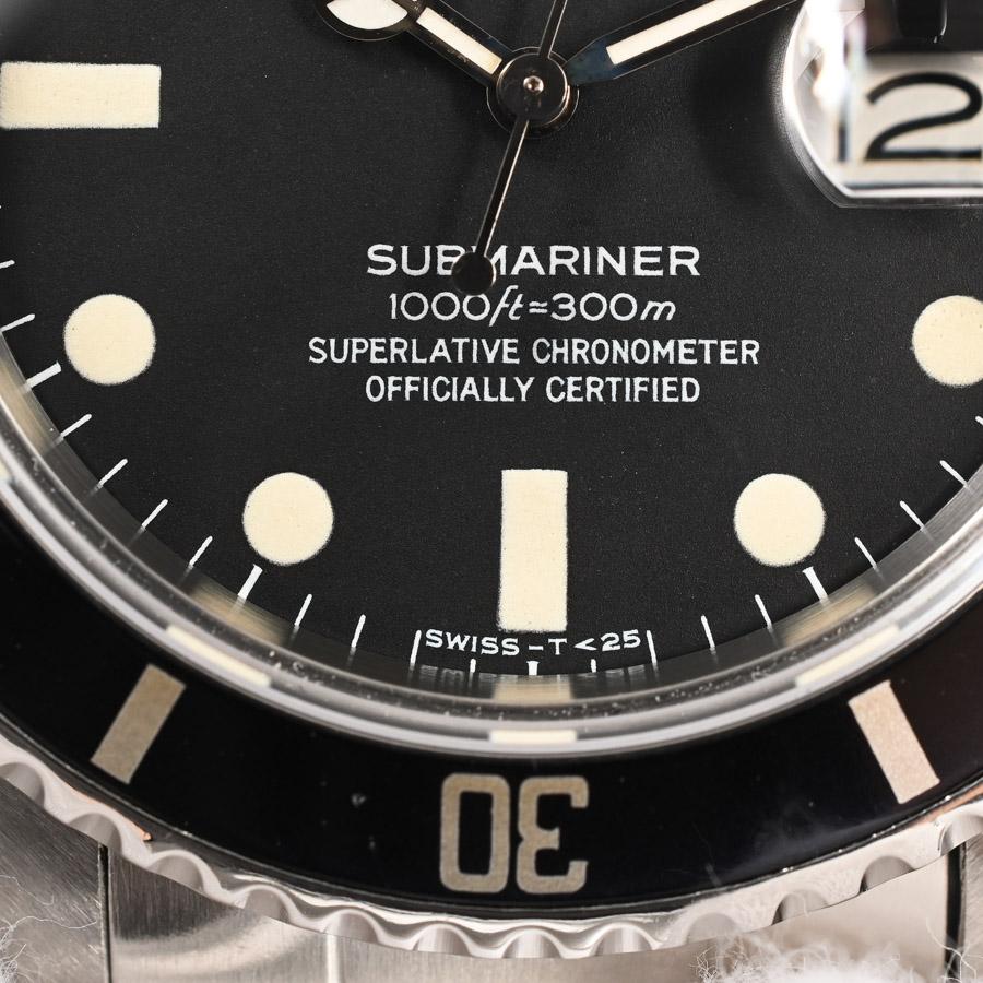 中古（やや傷や汚れあり）ロレックス サブマリーナー 腕時計 16800 7番 ブラック メンズ ヴィンテージ