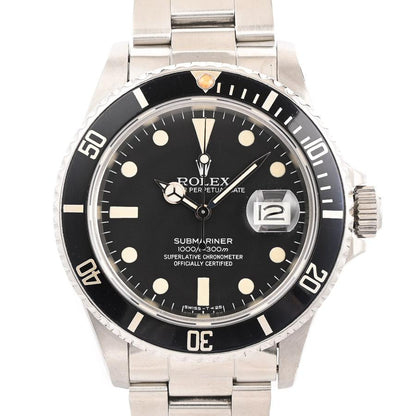 中古（やや傷や汚れあり）ロレックス サブマリーナー 腕時計 16800 7番 ブラック メンズ ヴィンテージ