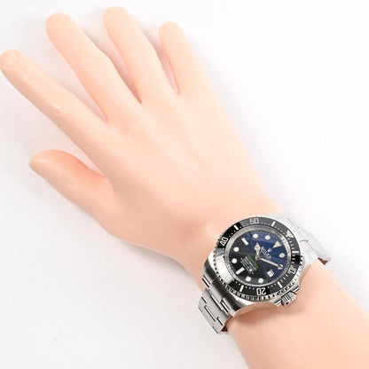 中古（目立った傷や汚れなし）ロレックス ディープシー 腕時計 126660 D-BLUE ランダム品番 ブルー メンズ 中古A品